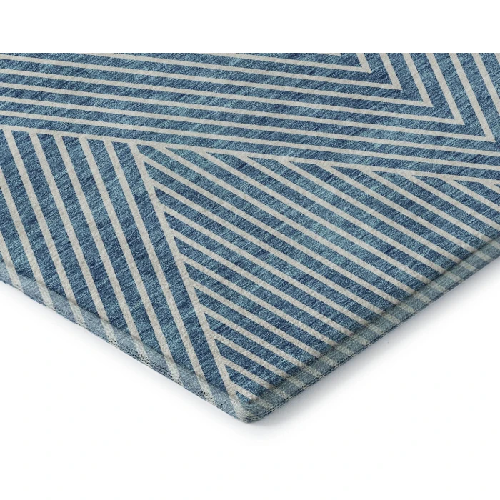Addison Mayfield Teal AMF937 2ft. 3in. x 7ft. 6in. Rect. Rug