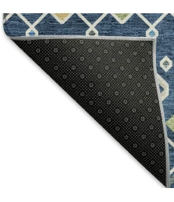 Addison Mayfield Blue AMF938 - 8ft. Round Rug