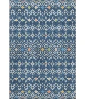 Addison Mayfield Blue AMF938 - 8ft. Round Rug