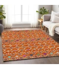 Addison Mayfield Orange AMF938 8ft. x 10ft. Rect. Rug