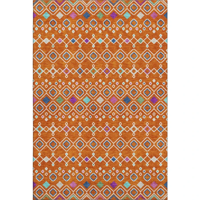 Addison Mayfield Orange AMF938 8ft. x 10ft. Rect. Rug