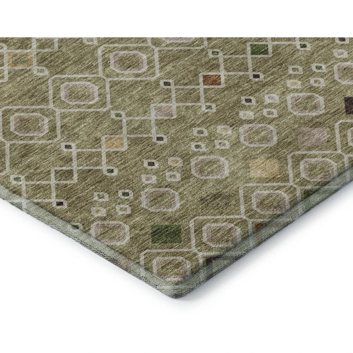 Addison Mayfield Green AMF938 5ft. x 7ft. 6in. Rect. Rug