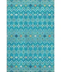 Addison Mayfield Teal AMF938 - 8ft. Round Rug