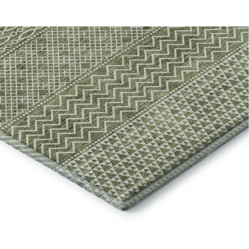 Addison Mayfield Green AMF939 9ft. x 12ft. Rect. Rug