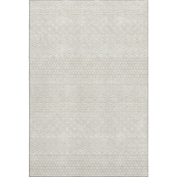 Addison Mayfield Ivory AMF939 - 8ft. Round Rug