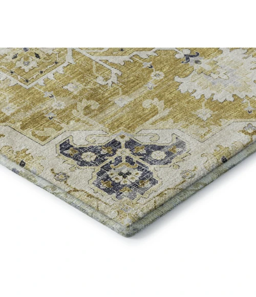 Addison Mayfield Yellow AMF93 8ft. x 10ft. Rect. Rug