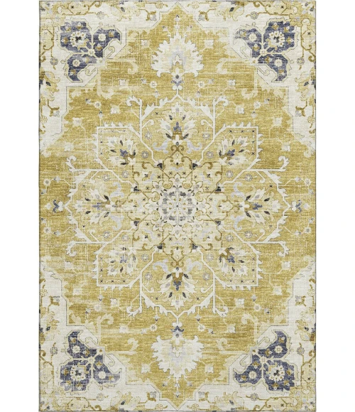 Addison Mayfield Yellow AMF93 8ft. x 10ft. Rect. Rug
