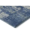 Addison Mayfield Blue AMF940 - 8ft. Round Rug