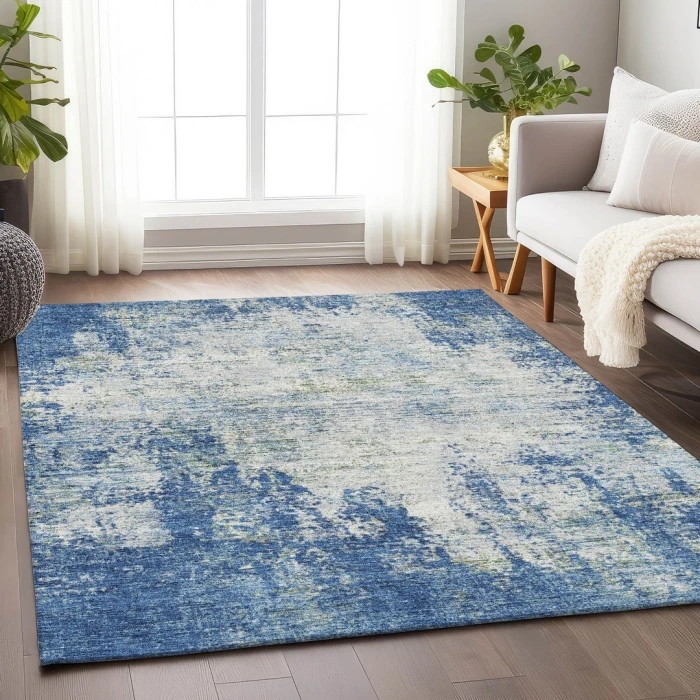 Addison Mayfield Blue AMF940 8ft. x 10ft. Rect. Rug