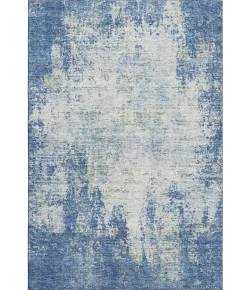 Addison Mayfield Blue AMF940 - 8ft. Round Rug