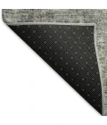 Addison Mayfield Gray AMF940 - 8ft. Round Rug