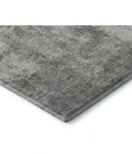Addison Mayfield Gray AMF940 - 8ft. Round Rug