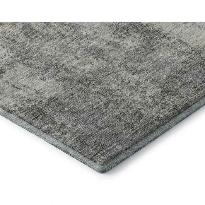 Addison Mayfield Gray AMF940 - 8ft. Round Rug
