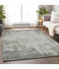 Addison Mayfield Gray AMF940 - 8ft. Round Rug
