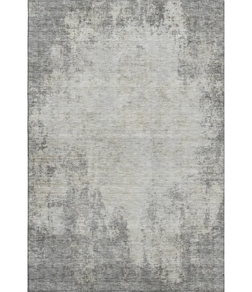 Addison Mayfield Gray AMF940 - 8ft. Round Rug