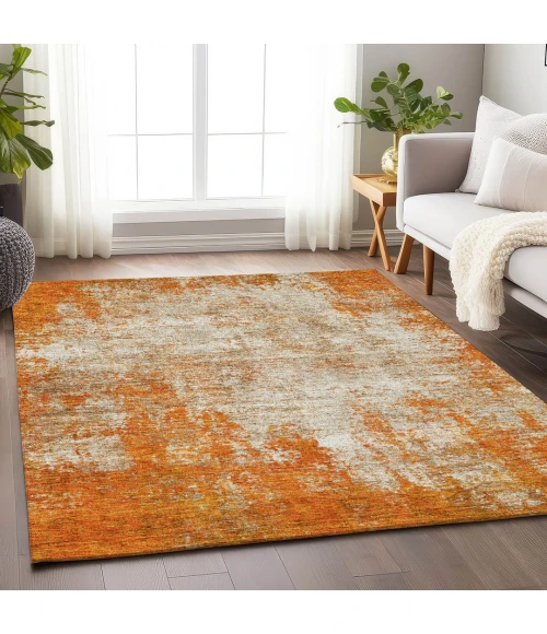 Addison Mayfield Orange AMF940 8ft. x 10ft. Rect. Rug