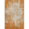 Addison Mayfield Orange AMF940 - 8ft. Round Rug