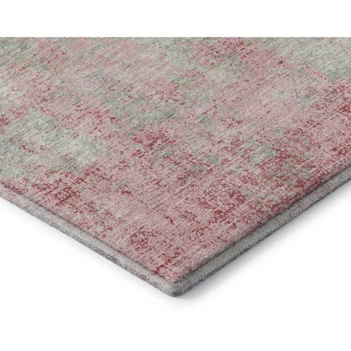 Addison Mayfield Pink AMF940 - 8ft. Round Rug