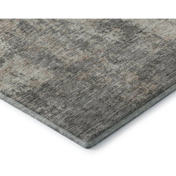 Addison Mayfield Brown AMF940 - 8ft. Round Rug