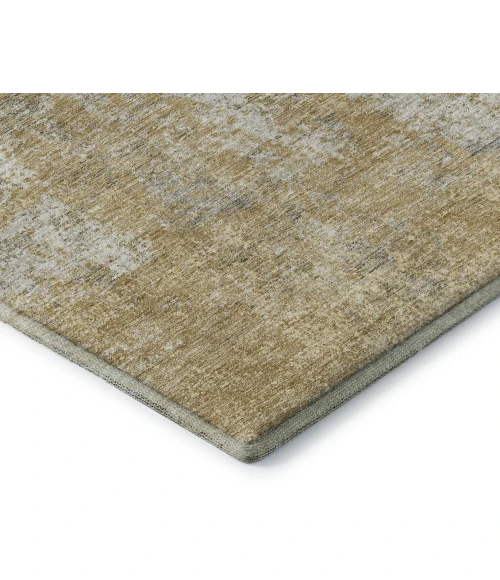 Addison Mayfield Gold AMF940 - 8ft. Round Rug