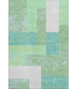 Addison Mayfield Green AMF941 - 8ft. Round Rug