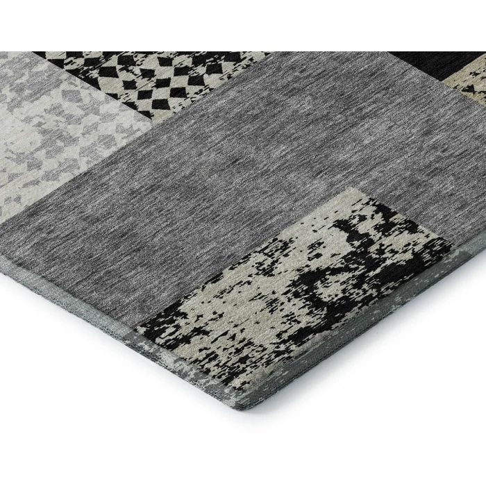 Addison Mayfield Black AMF941 9ft. x 12ft. Rect. Rug