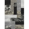 Addison Mayfield Black AMF941 - 8ft. Round Rug