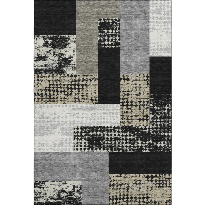 Addison Mayfield Black AMF941 9ft. x 12ft. Rect. Rug