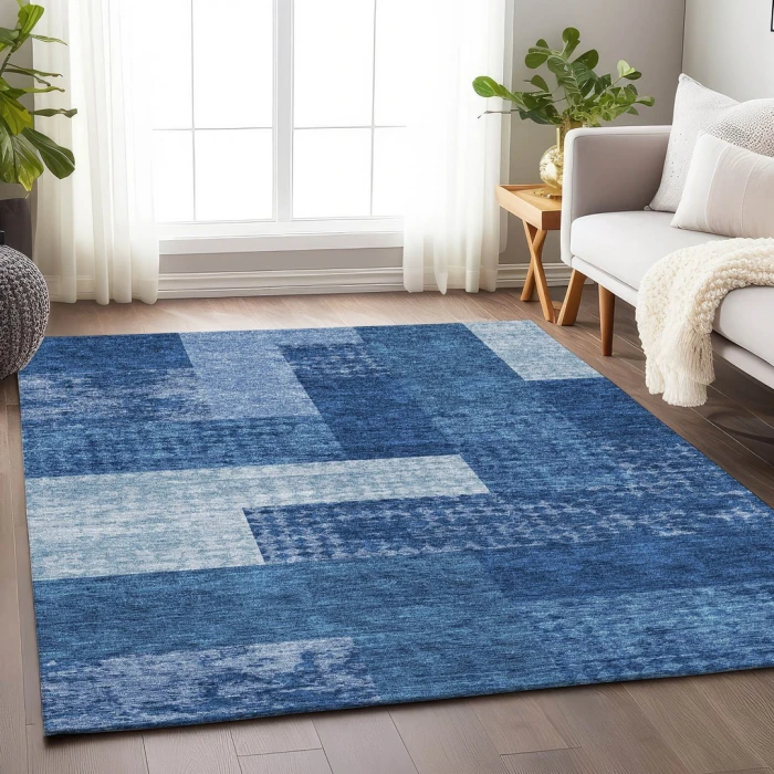 Addison Mayfield Blue AMF941 2ft. 3in. x 7ft. 6in. Rect. Rug