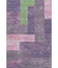 Addison Mayfield Purple AMF941 - 8ft. Round Rug