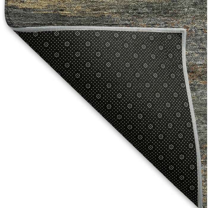 Addison Mayfield Gray AMF942 - 8ft. Round Rug