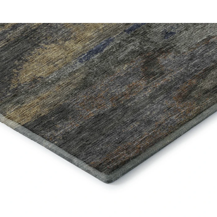 Addison Mayfield Gray AMF942 - 8ft. Round Rug