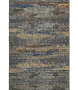 Addison Mayfield Gray AMF942 - 8ft. Round Rug