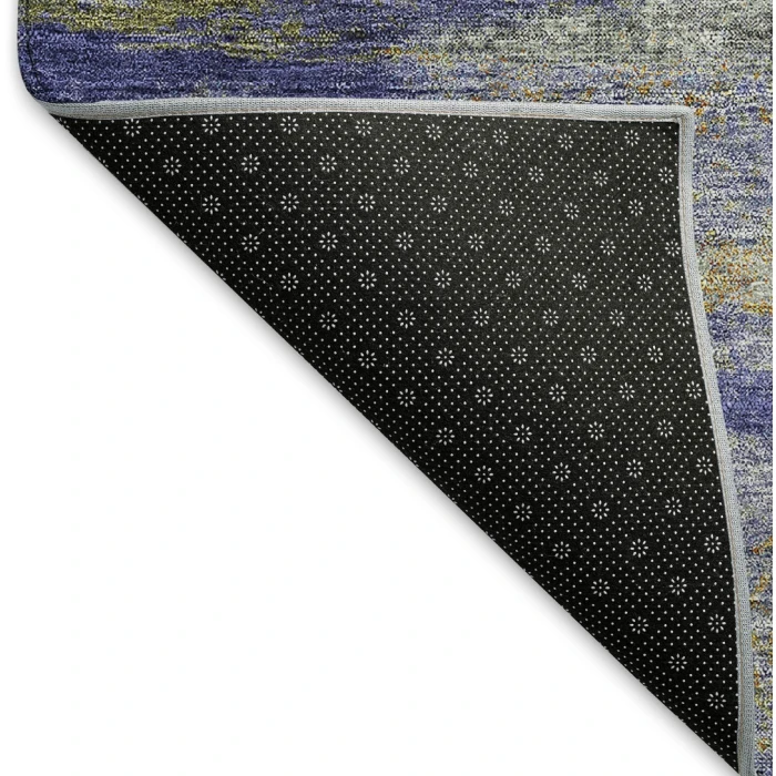 Addison Mayfield Purple AMF942 - 8ft. Round Rug