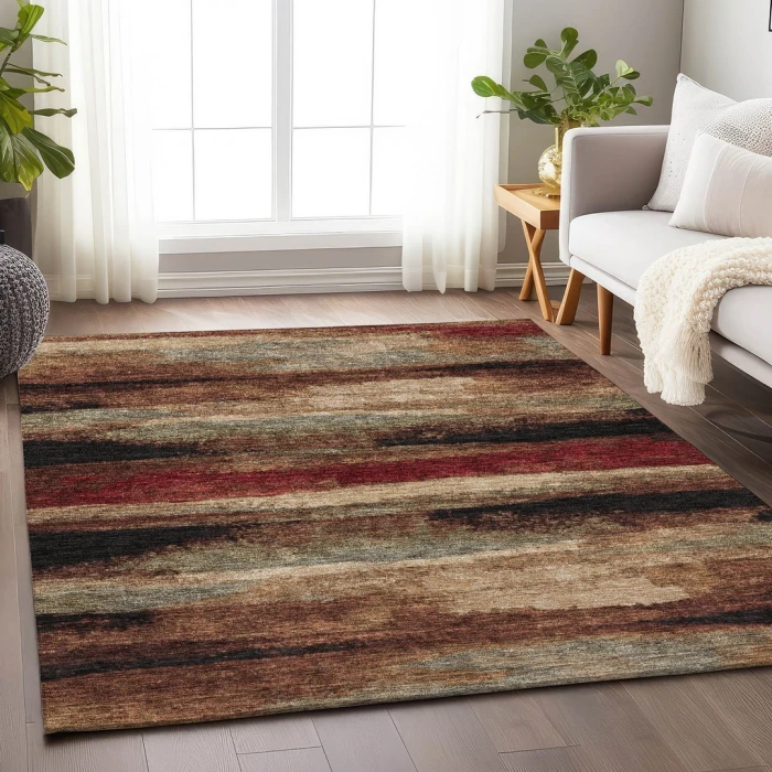 Addison Mayfield Brown AMF942 2ft. 3in. x 7ft. 6in. Rect. Rug