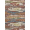 Addison Mayfield Orange AMF942 - 8ft. Round Rug