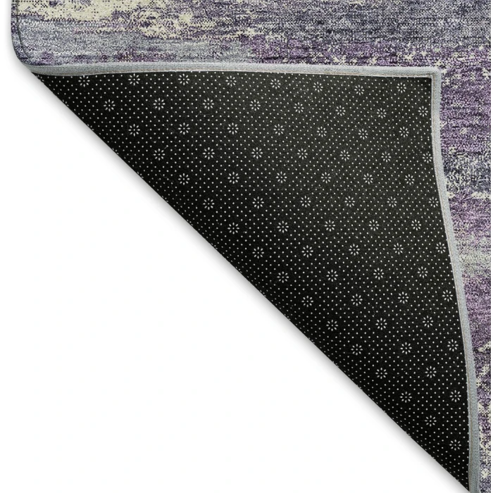 Addison Mayfield Purple AMF942 - 8ft. Round Rug
