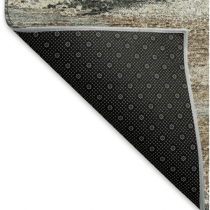 Addison Mayfield Brown AMF942 - 8ft. Round Rug