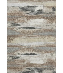 Addison Mayfield Brown AMF942 - 8ft. Round Rug