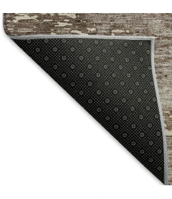 Addison Mayfield Brown AMF946 - 8ft. Round Rug
