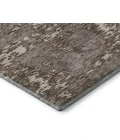 Addison Mayfield Brown AMF946 - 8ft. Round Rug