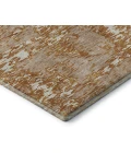 Addison Mayfield Orange AMF946 - 8ft. Round Rug