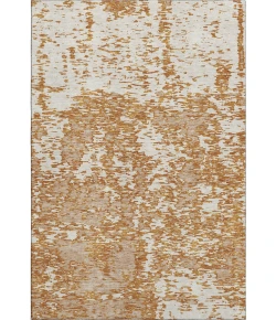 Addison Mayfield Orange AMF946 - 8ft. Round Rug