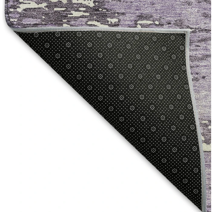 Addison Mayfield Purple AMF946 - 8ft. Round Rug