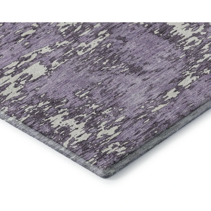 Addison Mayfield Purple AMF946 - 8ft. Round Rug