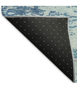 Addison Mayfield Teal AMF946 - 8ft. Round Rug