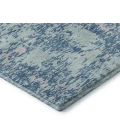 Addison Mayfield Teal AMF946 - 8ft. Round Rug