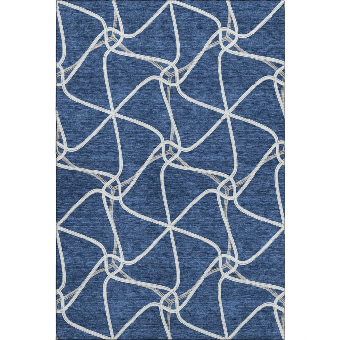 Addison Mayfield Blue AMF948 2ft. 3in. x 7ft. 6in. Rect. Rug