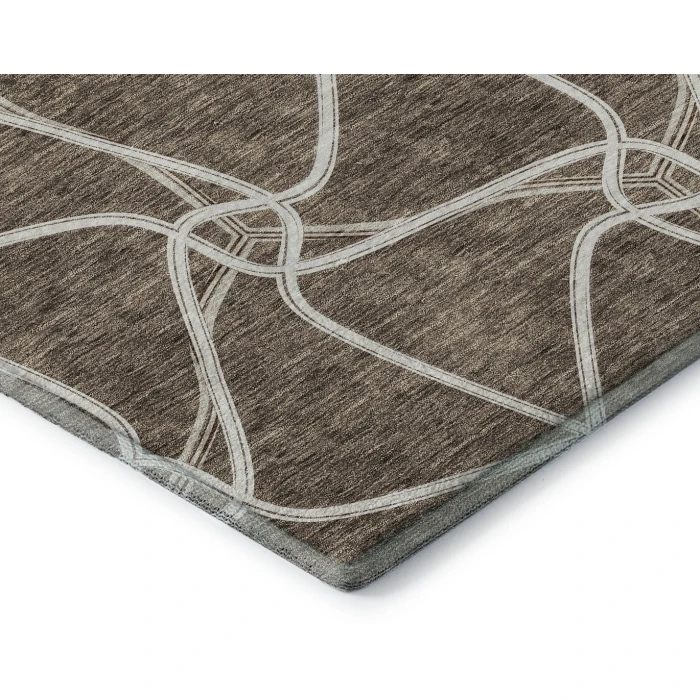 Addison Mayfield Brown AMF948 5ft. x 7ft. 6in. Rect. Rug