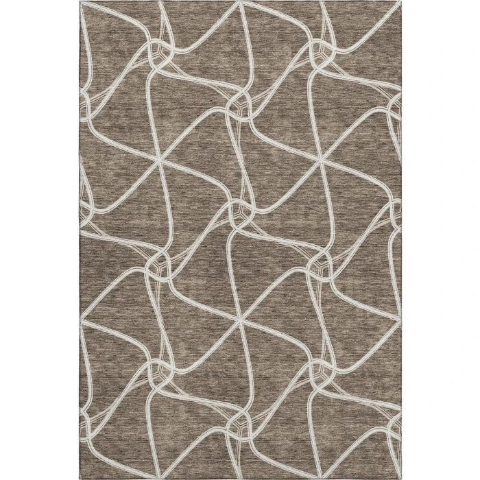 Addison Mayfield Brown AMF948 5ft. x 7ft. 6in. Rect. Rug